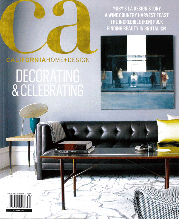 CALIFORNIA HOME AND DESIGN WINTER 2013