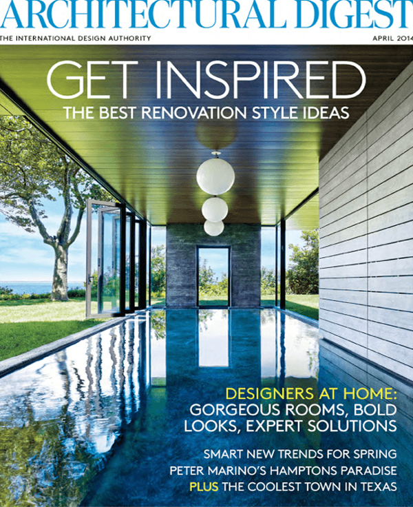 Architectural Digest April 2014