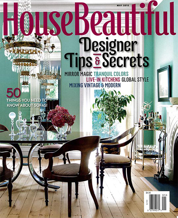 House Beautiful May 2013 Article