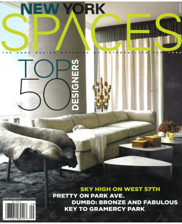 New York Spaces Magazine September 2014